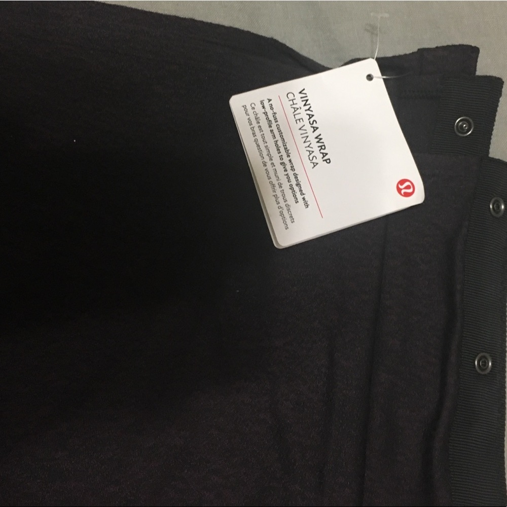 Lu Lu lemon purple vinyasa wrap